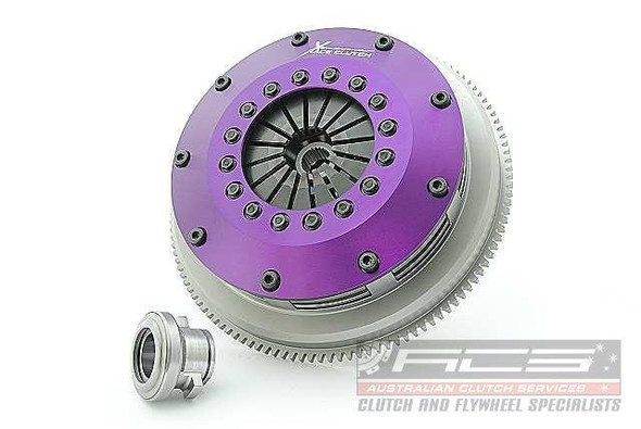 Xtreme 200mm Sprung Ceramic Twin Plate Clutch Kit Incl Flywheel Nissan Skyline (KNI20520-2B) www.srbpower.com