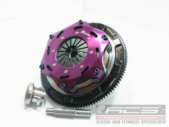 Xtreme 184mm Rigid Ceramic Twin Plate Clutch Kit Incl Flywheel Nissan 180SX (KNI18521-2E) www.srbpower.com