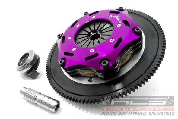 Xtreme 184mm Rigid Ceramic Twin Plate Clutch Kit Incl Flywheel Honda Prelude (KHN18524-2E) www.srbpower.com