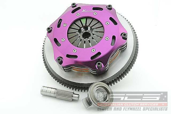 Xtreme 184mm Rigid Ceramic Twin Plate Clutch Kit Incl Flywheel Toyota Corolla   (KTY18522-2E) www.srbpower.com