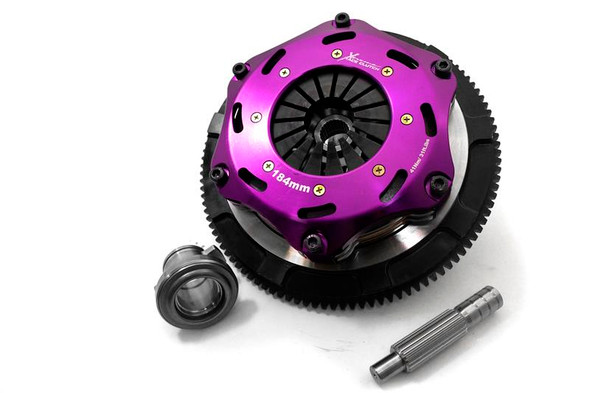 Xtreme 184mm Spring Ceramic Twin Plate Clutch Kit Incl Flywheel Nissan Silvia (KNI18521-2B) www.srbpower.com