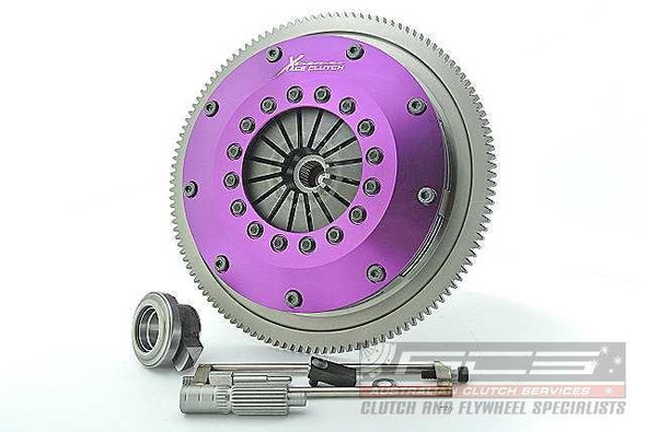 Xtreme 200mm Sprung Ceramic Twin Plate Clutch Kit Incl Flywheel Subaru Legacy (KSU20520-2B) www.srbpower.com