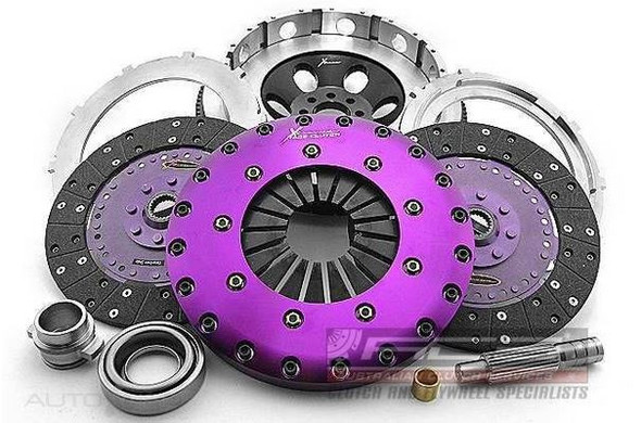 Xtreme 230mm Organic Twin Plate Clutch Kit Incl Flywheel Nissan 350Z (KNI23543-2G) www.srbpower.com