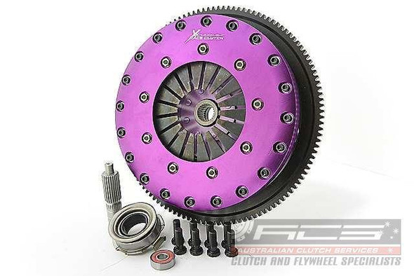 Xtreme 230mm Rigid Ceramic Twin Plate Clutch Kit Incl Flywheel Subaru BRZ (KSU23540-2E) www.srbpower.com