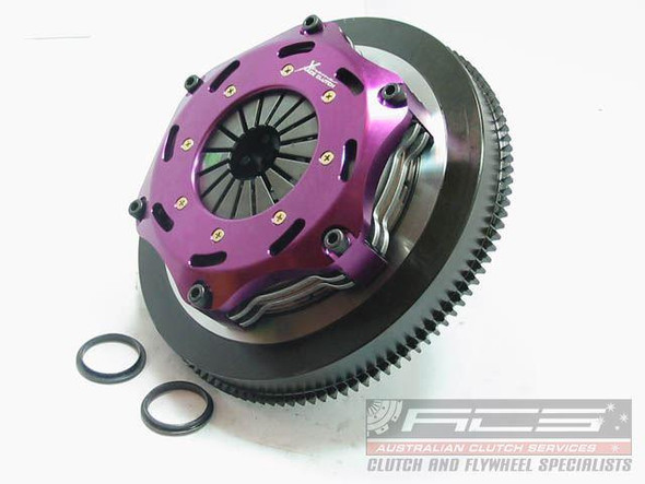 Xtreme 184mm Rigid Ceramic Twin Plate Clutch Kit Incl Flywheel BMW M3  (KBM18532-2E) www.srbpower.com