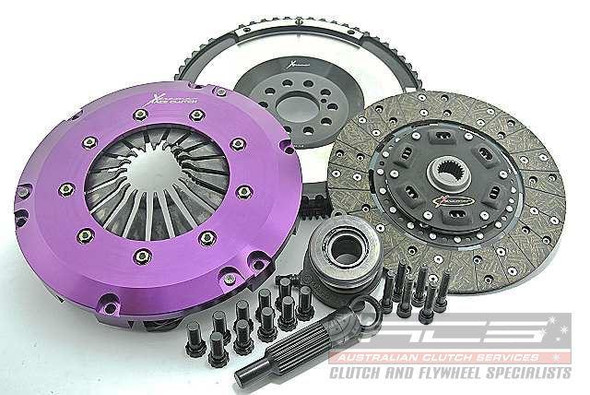 Xtreme Heavy Duty Organic Clutch Kit Incl Flywheel & CSC Volvo C30 (KFD24637-1A) www.srbpower.com