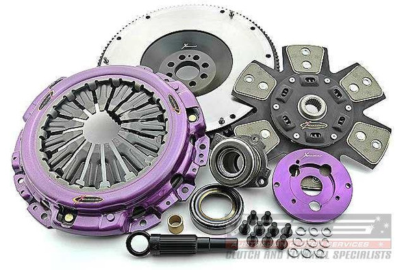 Xtreme Heavy Duty Sprung Ceramic Clutch Kit Incl Flywheel & CSC Nissan 370Z (KNI25688-1B) www.srbpower.com