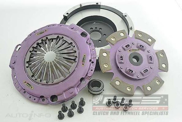 Xtreme Heavy Duty Sprung Ceramic Clutch Kit Incl Flywheel Mini Cooper (KMC23540-1B) www.srbpower.com