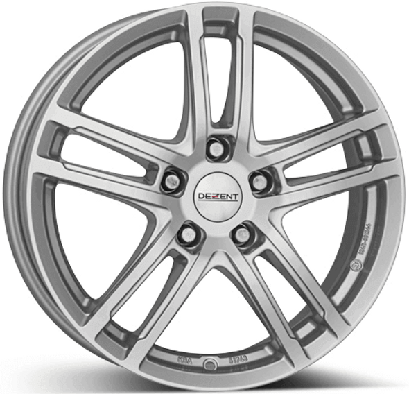 Dezent TZ 19x7.5 ET51 5x112 Silver www.srbpowerr.com