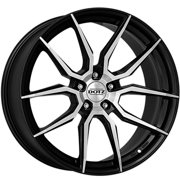 Dotz Misano 17x7.5 ET48 5x114.3 Gunmetal / Polished www.srbpowerr.com