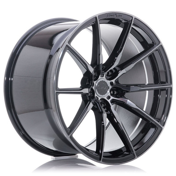 Concaver CVR4 20x10.5 ET15-45 CUSTOM PCD Double Tinted Black www.srbpower.com