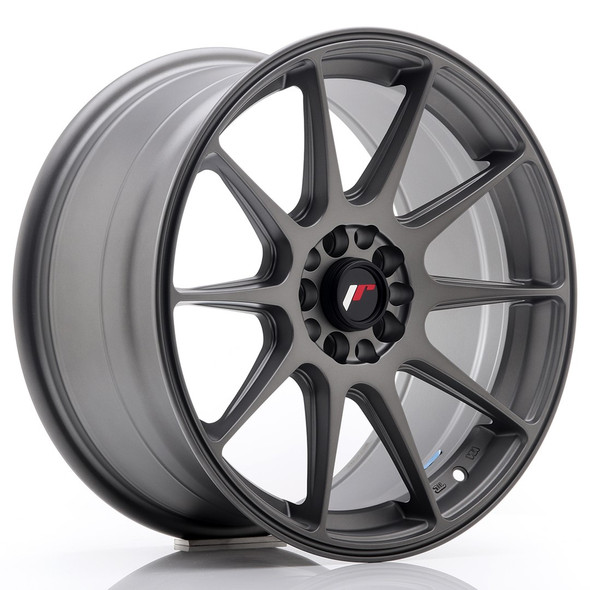 JR Wheels JR11 17x8.25 ET35 5x112/1143 Matt Gun Metal www.srbpower.com