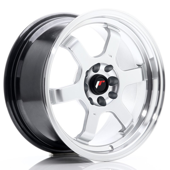 JR Wheels JR12 16x8 ET15 4x100/114 Hyper Silver w/Machined Lip www.srbpower.com