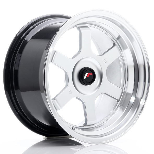 JR Wheels JR12 16x9 ET20 CUSTOM PCD Hyper Silver w/Machined Lip www.srbpower.com