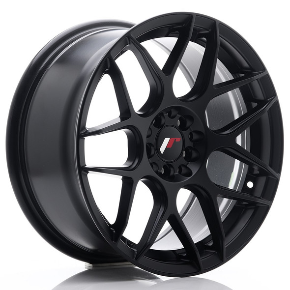 JR Wheels JR18 17x8 ET25 4x100/108 Matt Black www.srbpower.com