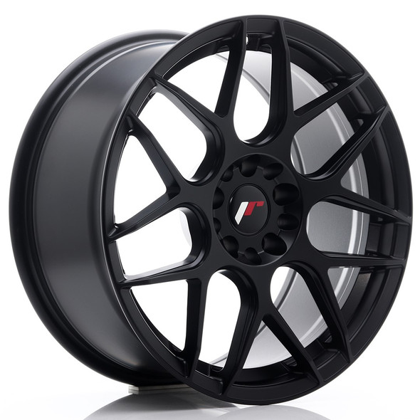 JR Wheels JR18 18x8.5 ET40 5x112/114 Matt Black www.srbpower.com