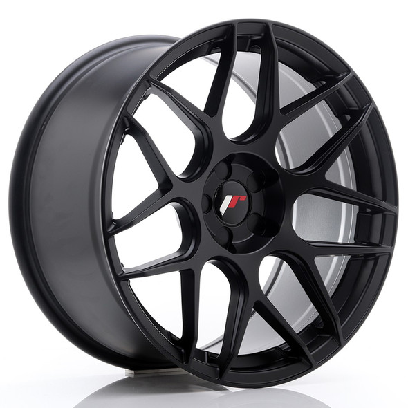 JR Wheels JR18 19x9.5 ET22-35 5H CUSTOM PCD Matt Black www.srbpower.com