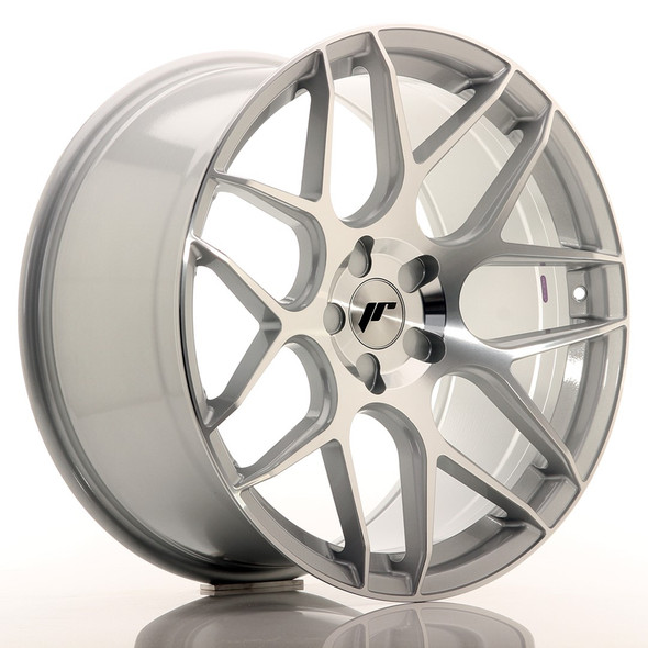 JR Wheels JR18 20x10 ET20-45 5H CUSTOM PCD Silver Machined Face www.srbpower.com