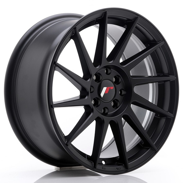 JR Wheels JR22 17x8 ET35 5x100/114 Matt Black www.srbpower.com