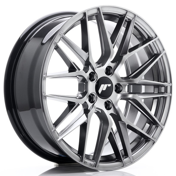 JR Wheels JR28 18x7.5 ET40 5x1143 Hyper Black www.srbpower.com