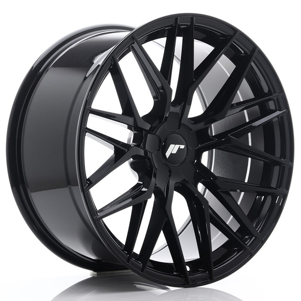 JR Wheels JR28 20x10 ET20-40 5H CUSTOM PCD Gloss Black www.srbpower.com