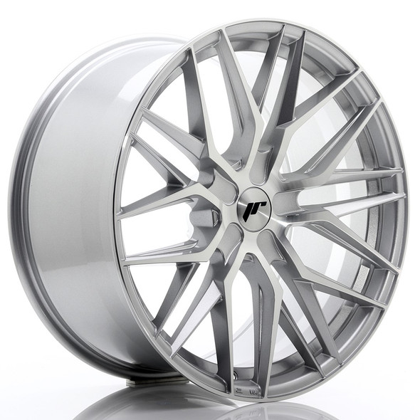 JR Wheels JR28 21x10.5 ET15-55 5H CUSTOM PCD Silver Machined Face www.srbpower.com