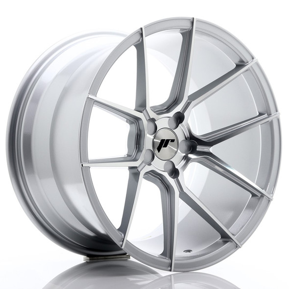 JR Wheels JR30 19x11 ET15-40 5H CUSTOM PCD Silver Machined Face www.srbpower.com