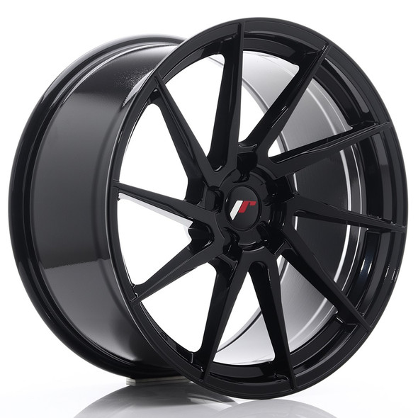 JR Wheels JR36 20x10 ET20-45 5H CUSTOM PCD Gloss Black www.srbpower.com