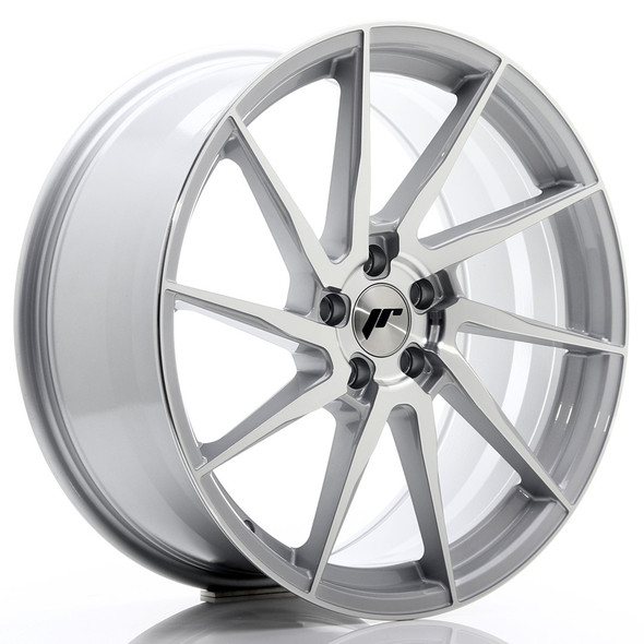 JR Wheels JR36 20x9 ET35 5x120 Silver Brushed Face www.srbpower.com