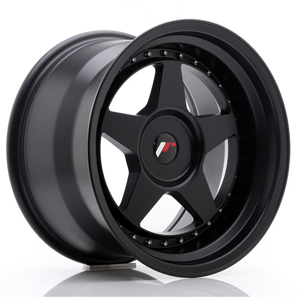 JR Wheels JR6 17x10 ET20 CUSTOM PCD Matt Black www.srbpower.com