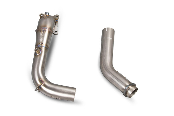 Scorpion De-cat downpipe  (SHDC014) Honda Civic Type R FK2 (LHD) 2015-2017 www.srbpower.com