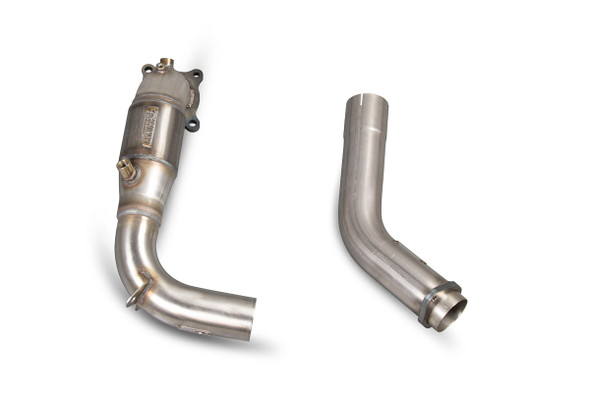 Scorpion Downpipe with a high flow sports catalyst (SHDX014) Honda Civic Type R FK2 (LHD) 2015-2017 www.srbpower.com