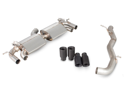 Scorpion Non-res cat-back system with electronic valves (SVWS046DC) Volkswagen Golf MK7 R 2014-2016 www.srbpower.com
