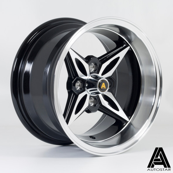 Autostar Kanji 14x9 ET-13 4x114.3 73.1mm PFBlack (AS-KANJ9014A1N13RFYB0731) www.srbpower.com