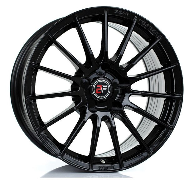 2FORGE ZF1 17x9 5x110 GLOSS BLACK Custom Offset: ET10 TO ET50 www.srbpower.com