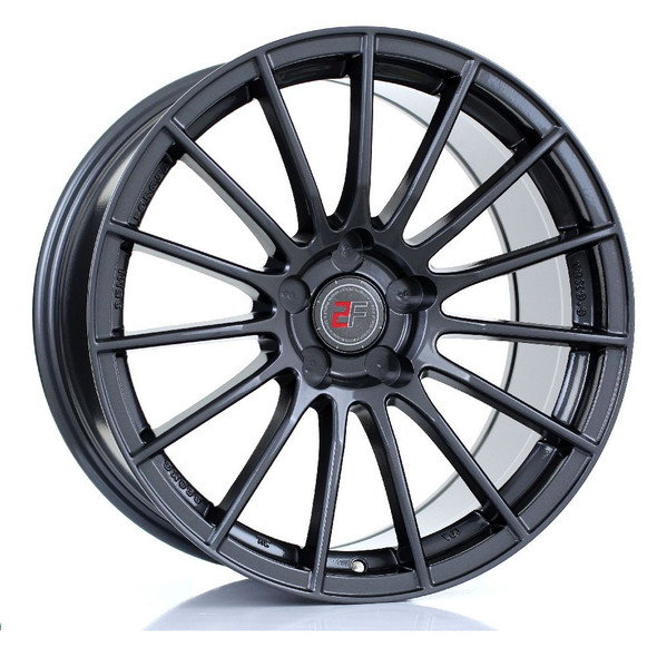 2FORGE ZF1 18x9 5x120 GUNMETAL Custom Offset: ET0 TO ET38 www.srbpower.com