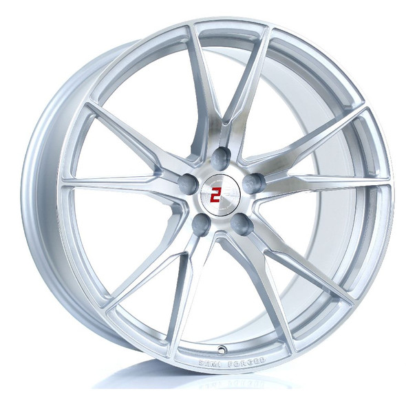 2FORGE ZF2 20x10 5x127 SILVER POLISHED FACE Custom Offset: ET15 TO ET51 www.srbpower.com