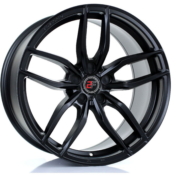 2FORGE ZF3 19x10.5 5x100 MATT BLACK Custom Offset: ET5 TO ET60 www.srbpower.com