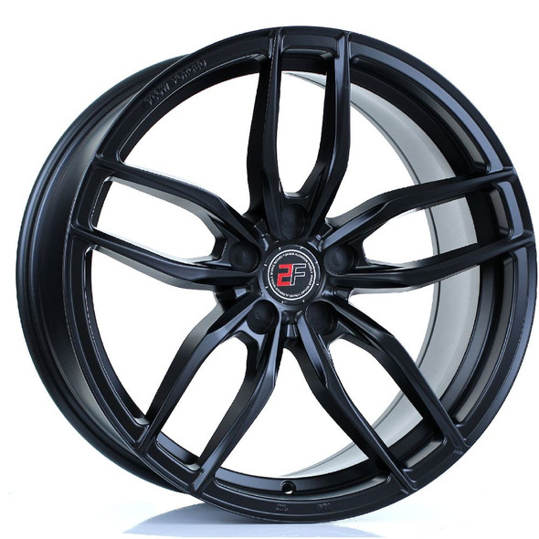 2FORGE ZF3 19x9.5 5x105 MATT BLACK Custom Offset: ET15 TO ET50 www.srbpower.com