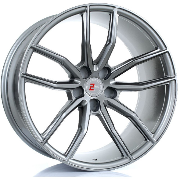 2FORGE ZF4 20x11 5x100 GLOSS GUNMETAL Custom Offset: ET5 TO ET45 www.srbpower.com