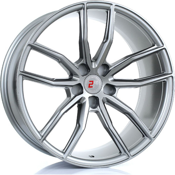 2FORGE ZF4 20x9.5 5x112 GLOSS GUNMETAL Custom Offset: ET9 TO ET45 www.srbpower.com