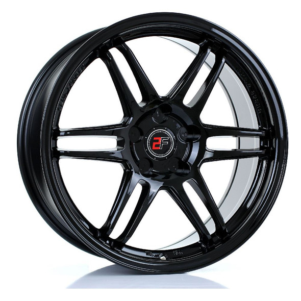 2FORGE ZF5 18x8 5x127 GLOSS BLACK Custom Offset: ET15 TO ET35 www.srbpower.com