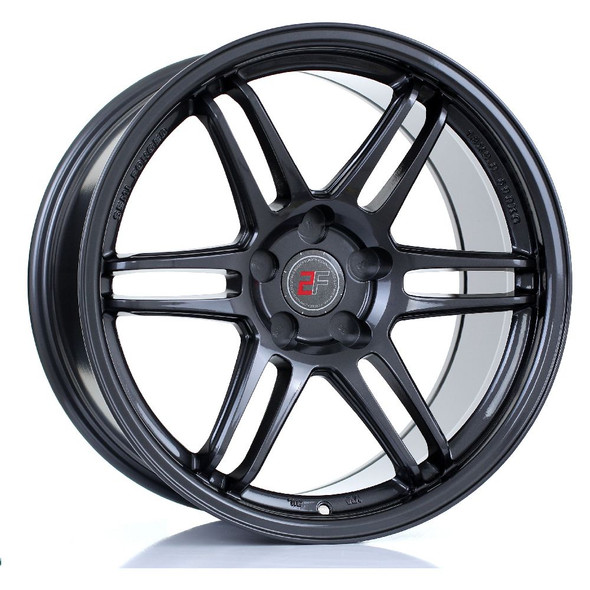 2FORGE ZF5 18x9 5x98 GLOSS GUNMETAL Custom Offset: ET0 TO ET35 www.srbpower.com