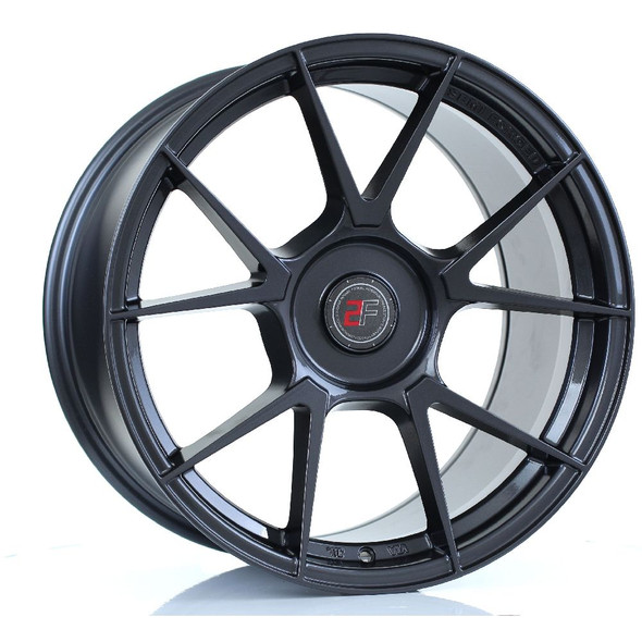 2FORGE ZF6 18x10 5x114 GLOSS GUNMETAL Custom Offset: ET6 TO ET50 www.srbpower.com