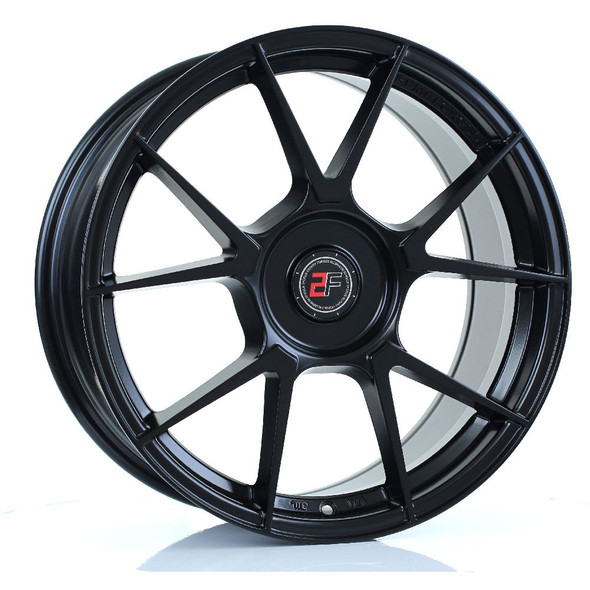 2FORGE ZF6 18x8 5x120.65 MATT BLACK Custom Offset: ET0 TO ET50 www.srbpower.com