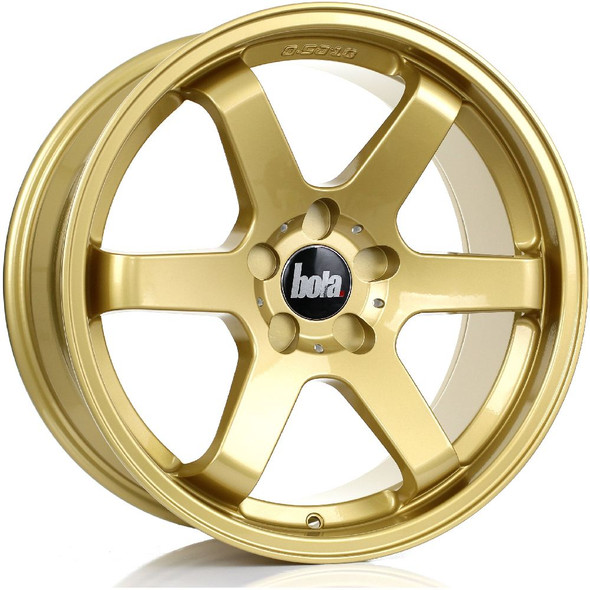 BOLA B1 18x8.5 5x118 GOLD Custom Offset: ET35 TO ET45 www.srbpower.com