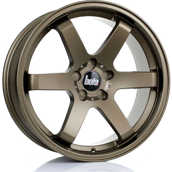 BOLA B1 19x8.5 5x110 MATT BRONZE Custom Offset: ET30 TO ET45 www.srbpower.com