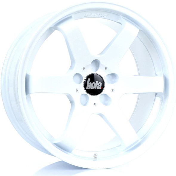 BOLA B1 18x9.5 5x118 WHITE Custom Offset: ET30 TO ET45 www.srbpower.com