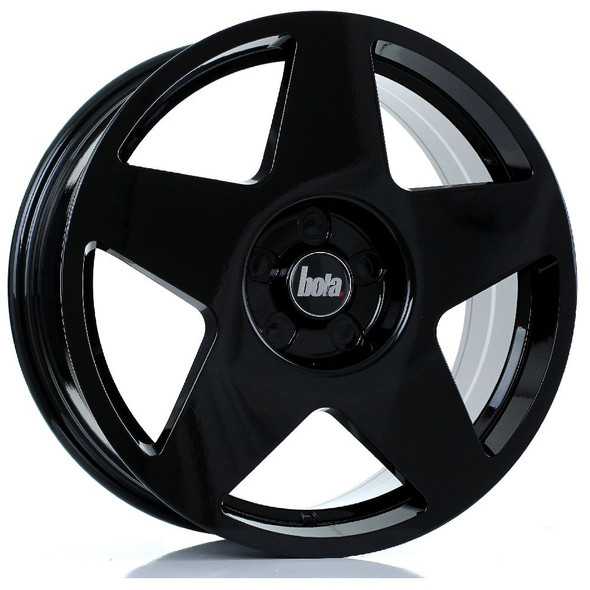 BOLA B10 18x8 5x115 GLOSS BLACK Custom Offset: ET30 TO ET45 www.srbpower.com