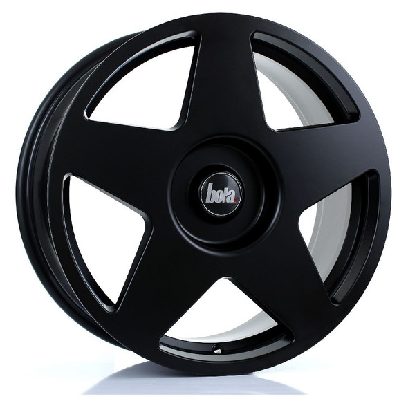 BOLA B10 18x8 5x120 MATT BLACK Custom Offset: ET30 TO ET45 www.srbpower.com